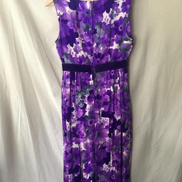VINTAGE Empire Waist Maxi dress - Picture 4 of 5